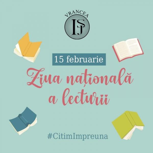 „Ziua nationala a lecturii” – 15 februarie 2022