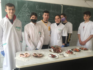 Activitate practică de creație tehnică si plating gastronomic – joi, 10.03.2022