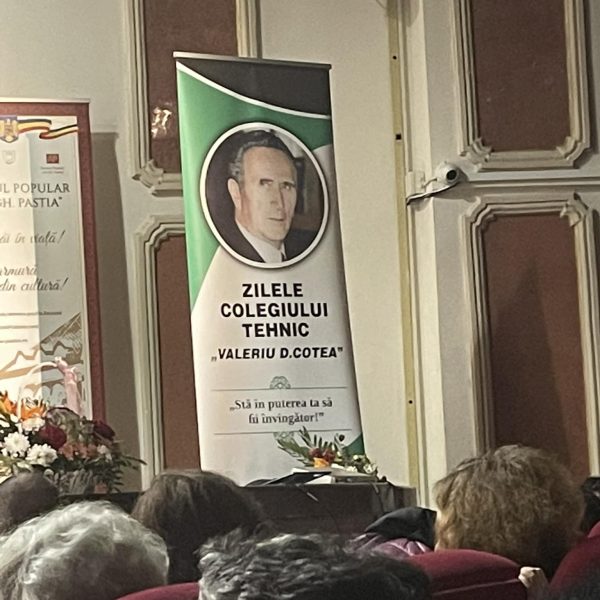 7 noiembrie 2022 – Ziua Colegiului Tehnic ”Valeriu D. Cotea”